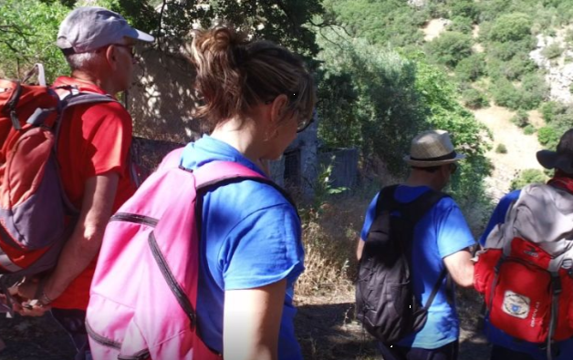 Trekkers e bikers alla Madonna delle armi